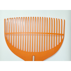 Граблі пластикові віялові 26 зубів 710*660 мм з ручкою ТМ АВС