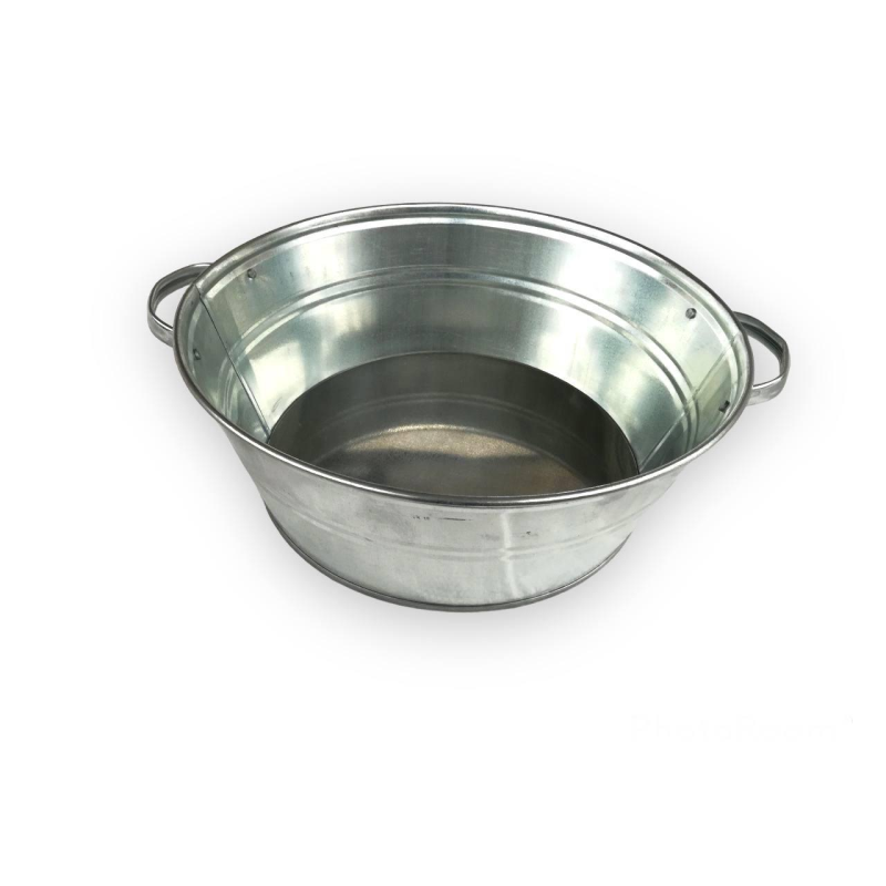Таз круглий оцинкований 13 л Таз круглий оцинкований 13 л