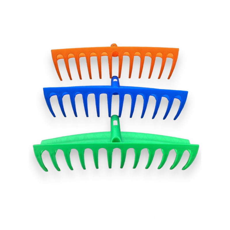 Граблі пластмасові (12 зубів, 40 см) Польща, кольорові Граблі пластмасові (12 зубів, 40 см) Польща, кольорові