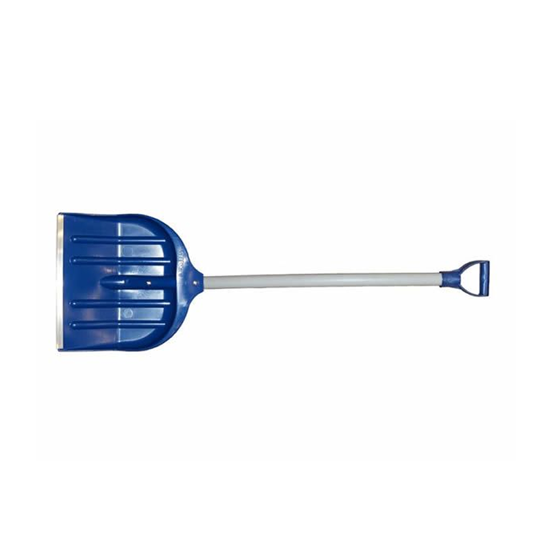 Лопата велика снігоприбиральна пластмасова з пластиковою ручкою (кромка оцинкований профіль) Лопата велика снігоприбиральна пластмасова з пластиковою ручкою (кромка оцинкований профіль)