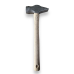Молоток (Е) круглий бойок, 45 сталь, порошкова фарба Молоток (Е) круглий бойок, 45 сталь, порошкова фарба