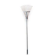 Граблі віяло-розсувні (молоткове фарбування) з ручкою