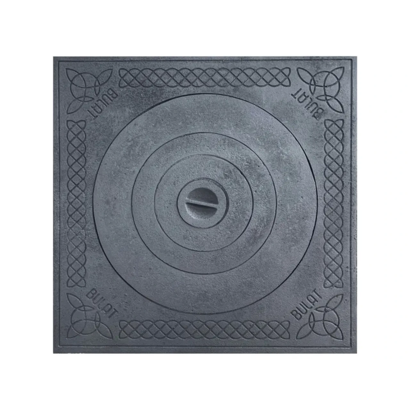 Плита чавунна однокомфоркова “Булат“ 530х530