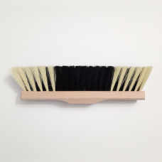 Щітка-мітла “350“, основа-дерево (без ручки, з різьбленням)