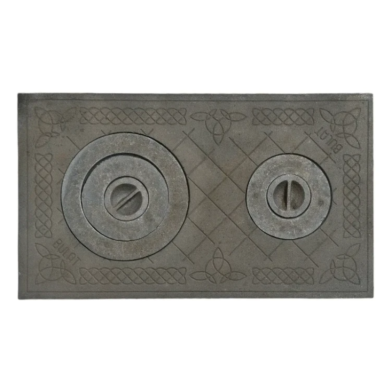 Плита чавунна “Булат“ двокомфоркова 410х710 мм Плита чавунна “Булат“ двокомфоркова 410х710 мм