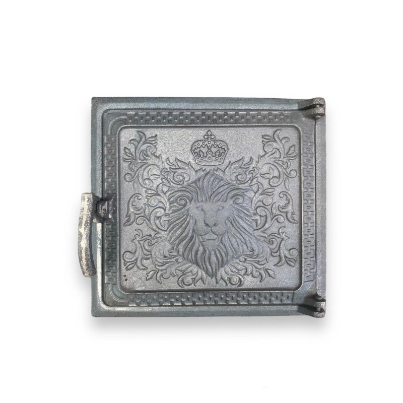 Дверцята для печі топкова “Лев“ 290х270 Дверцята для печі топкова “Лев“ 290х270