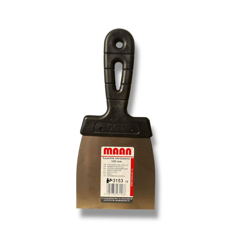 Шпатель із неіржавкої сталі “100“ ТМ MAAN