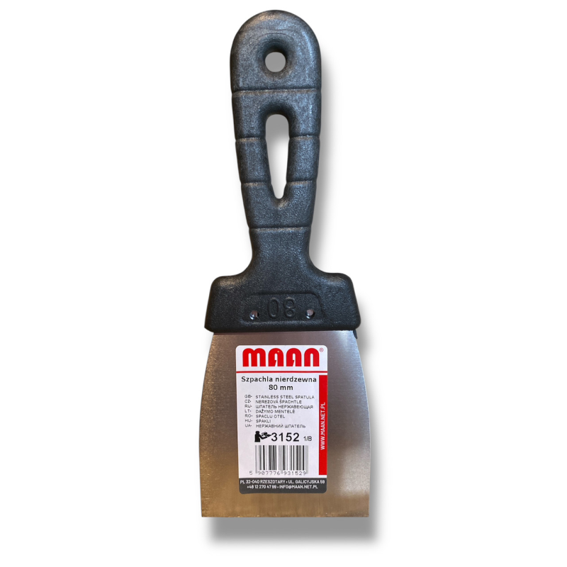 Шпатель із неіржавкої сталі “80“ ТМ MAAN Шпатель із неіржавкої сталі “80“ ТМ MAAN