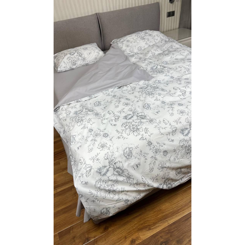 Комплект постільної білизни півтораспальний “Ніжність“ ТМ Glav Textile