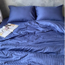 Комплект постільної білизни (смужка) сімейний