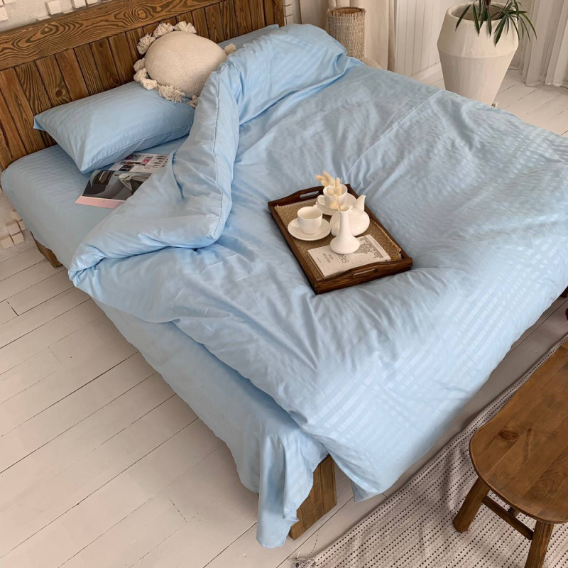 Комплект постільної білизни (смужка) двоспальний Комплект постільної білизни (смужка) двоспальний