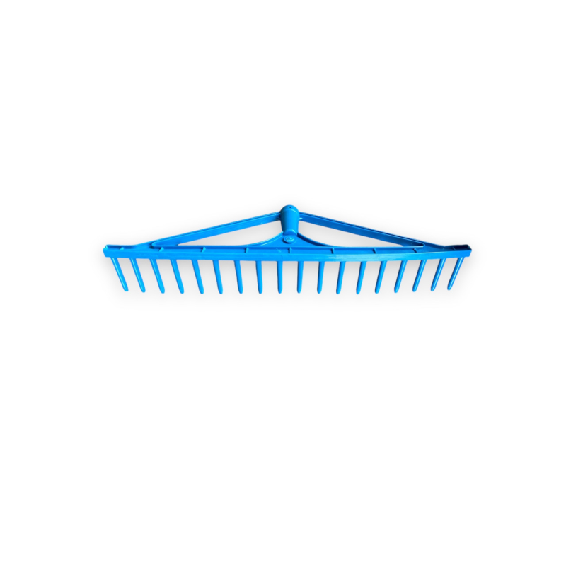 Граблі пластикові 60 см 18 зубців (круглий зуб), сині Граблі пластикові 60 см 18 зубців (круглий зуб), сині