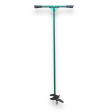 Бур садовий зелений з насадками 150мм та 200мм