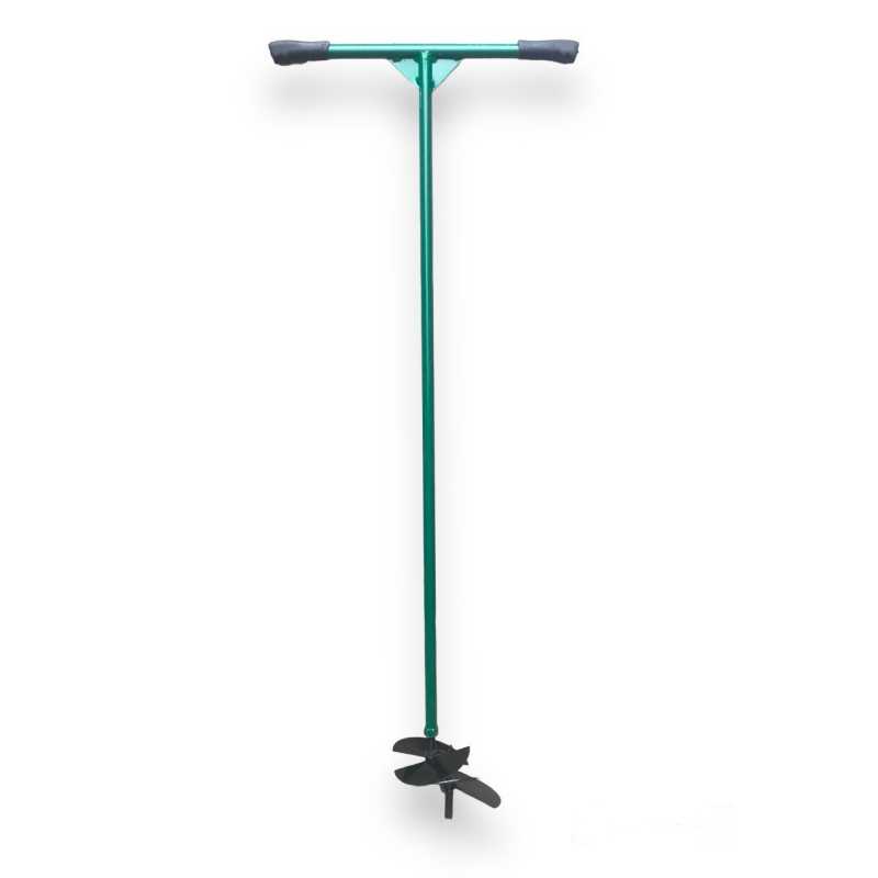 Бур садовий зелений з насадками 150мм та 200мм Бур садовий зелений з насадками 150мм та 200мм