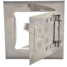 Дверцята прочесна для печі 15х15 см (нержавіюча сталь)