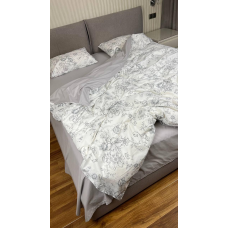 Комплект постільної білизни Сімейний “Ніжність“ ТМ Glav Textile
