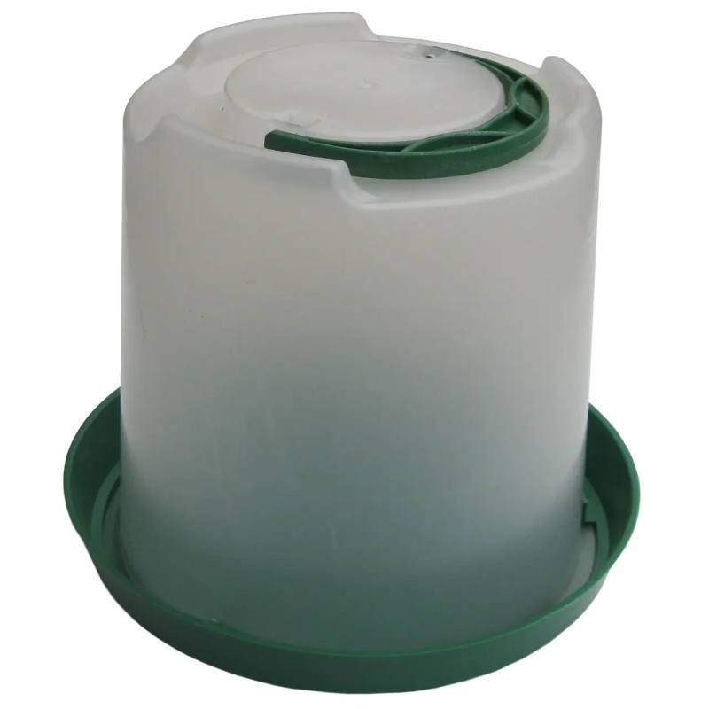 Поїлка для птиці на 8 літрів з ручкою (ПП КВВ) Поїлка для птиці на 8 літрів з ручкою (ПП КВВ)