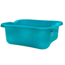 Таз квадратний бірюзовий, 6 літрів (ТМ ПолімерАгро)