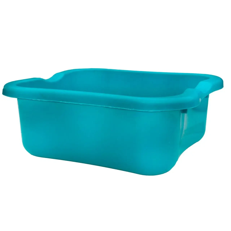 Таз квадратний бірюзовий, 6 літрів (ТМ ПолімерАгро) Таз квадратний бірюзовий, 6 літрів (ТМ ПолімерАгро)