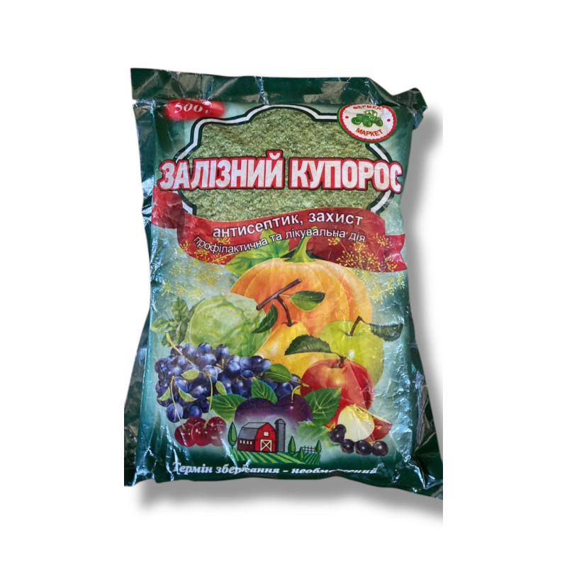 Залізний купорос, антисептик, захист, профілактична та лікувальна дія 0,5 кг