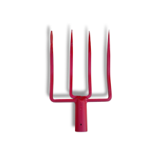 Вила копальні плоский зуб, червоні