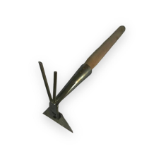 Сапка для грядок комбінована, нержавіюча сталь (з ручкою)