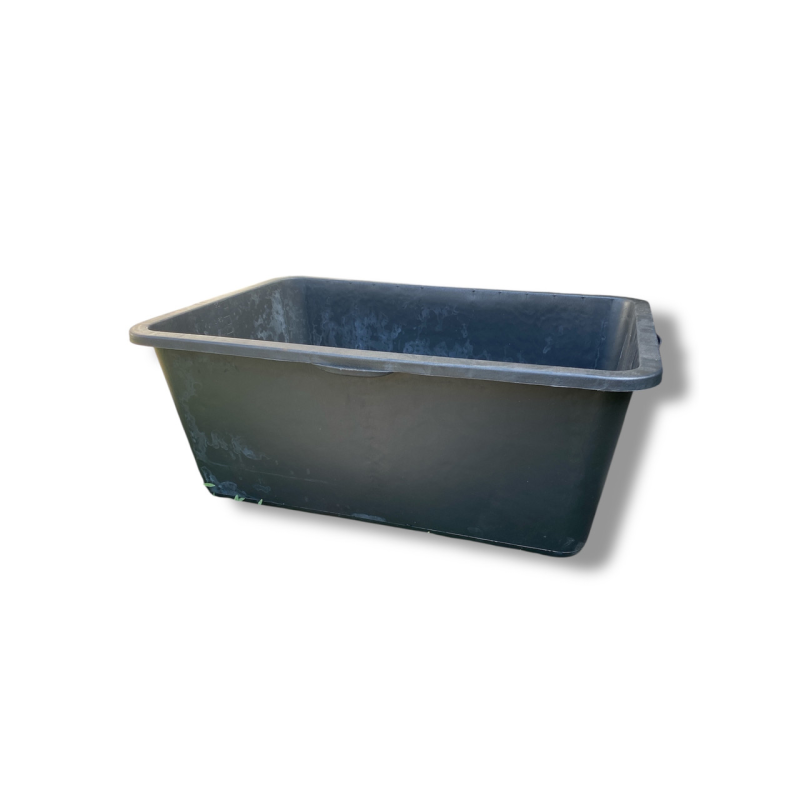 Таз прямокутний пластиковий, 90 л ТМ WoffMann (Польща)