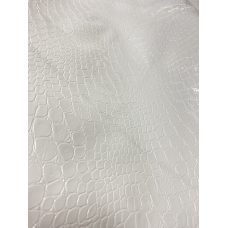 Комплект глянсової оббивки для дверей, Білий пітон, 1000x2050 мм
