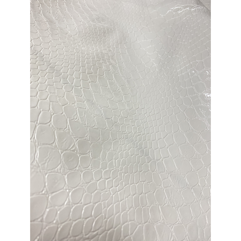 Комплект глянсової оббивки для дверей, Білий пітон, 1000x2050 мм Комплект глянсової оббивки для дверей, Білий пітон, 1000x2050 мм