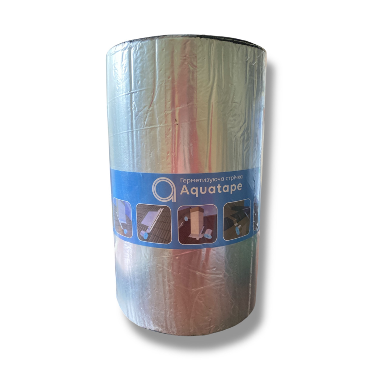 Герметизуюча стрічка Alu ТМ Aquatape, 150мм x 10м Герметизуюча стрічка Alu ТМ Aquatape, 150мм x 10м