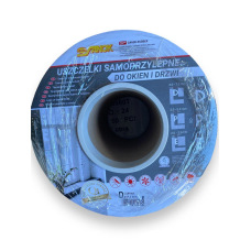 Ущільнювач самоклеючий Sanok Rubber тип D 9х7,5 мм, 100 м  (коричневий) Польща