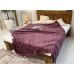 Комплект постільної білизни з пледом, полуторний (ліловий) Комплект постільної білизни з пледом, полуторний (ліловий)